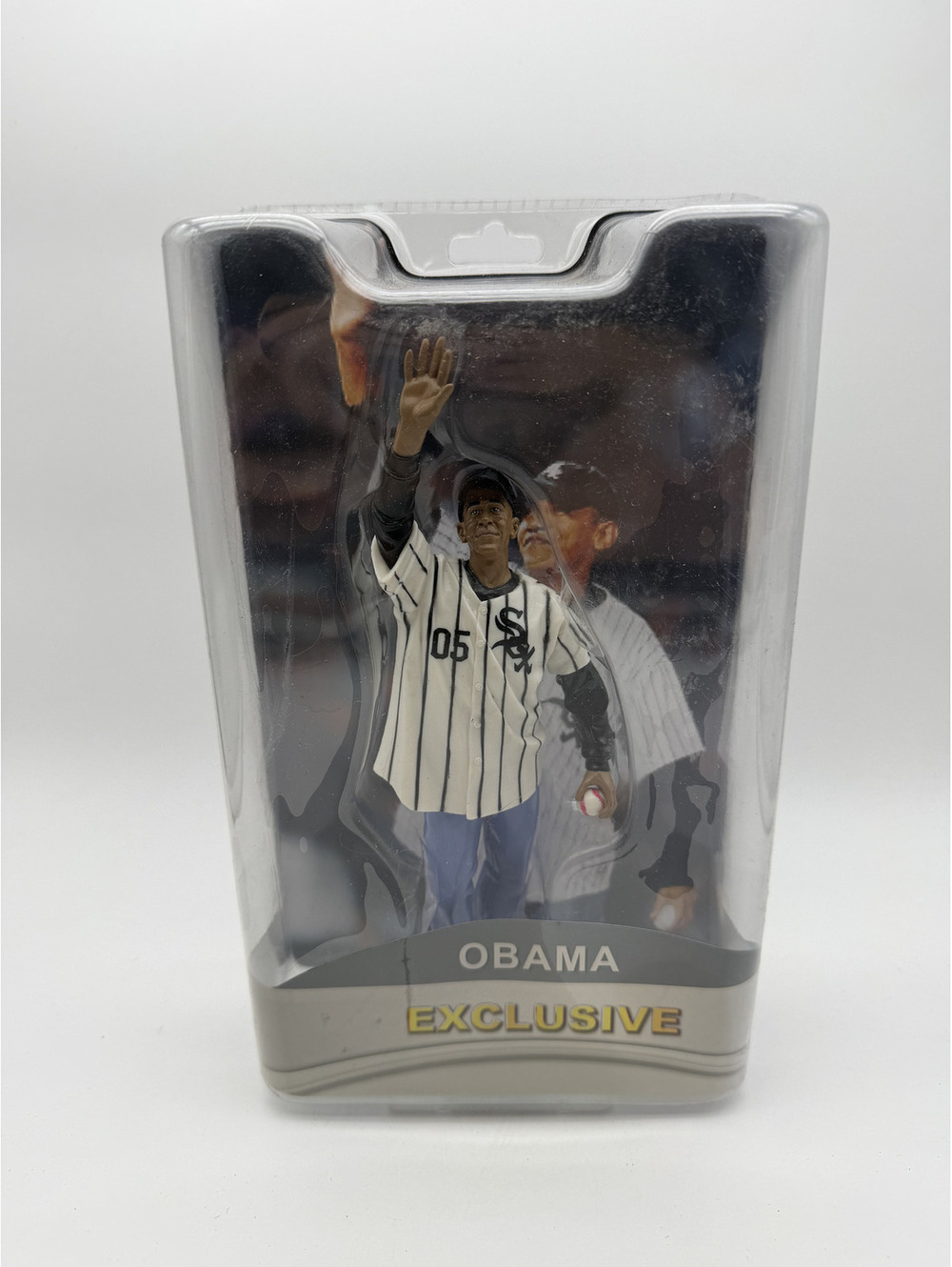 Obama Exclusive Limited Edition Collectible Figurine in Baseball Jersey